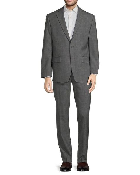 Michael Kors modern gray suit